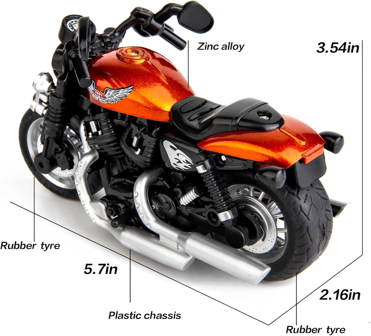 Harley Davidson Alloy Motorcycle1