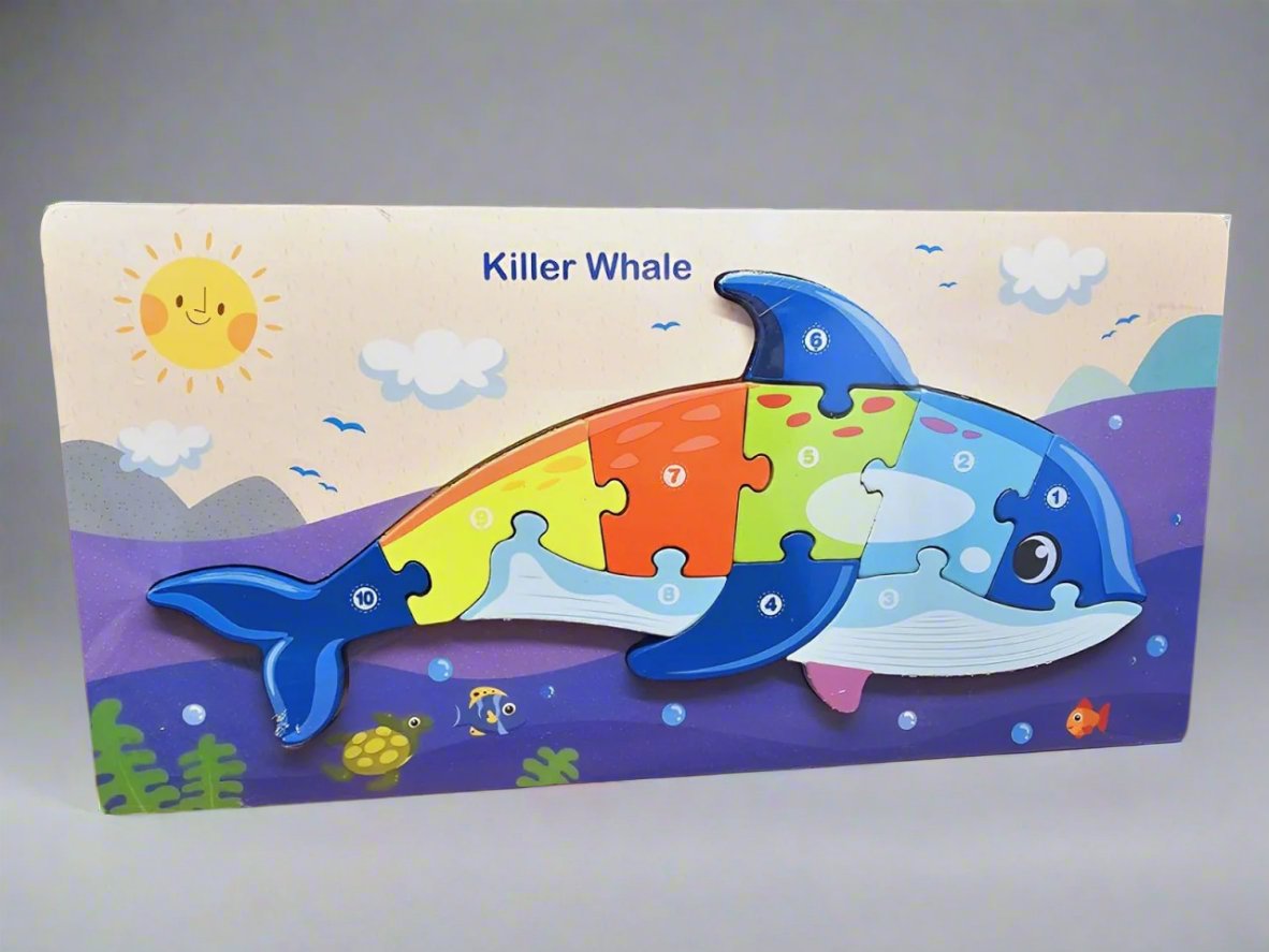 Killer Whale Wooden Puzzle 