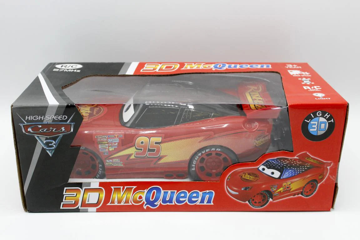 3D McQueen Remote Control Racing Car