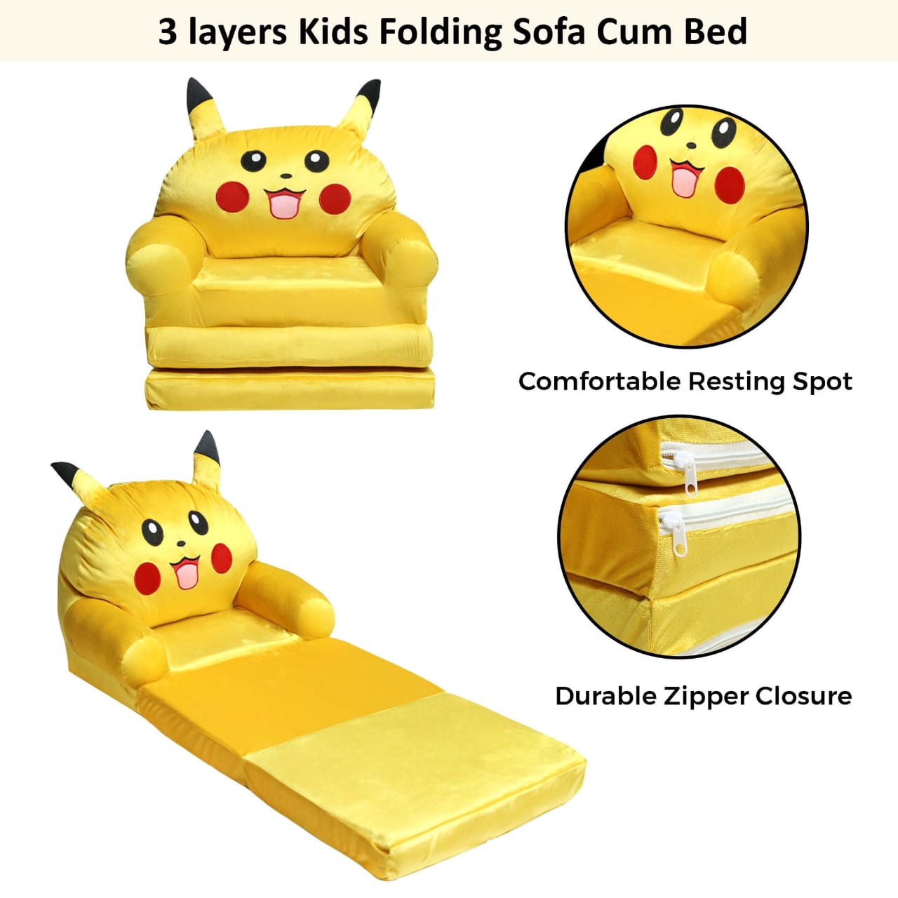 Sofa Plus Bed for Kids